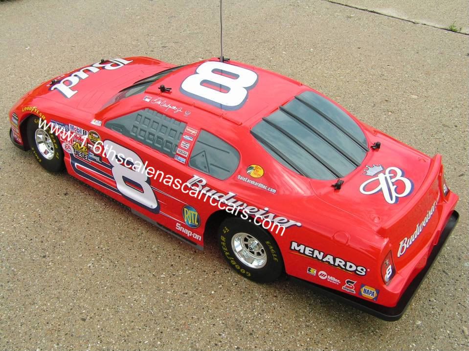 16th scale Nascar Rc Car Chromed Wheels